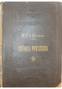 Historya powszechna, Tom I, 1886r.