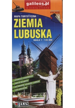 Ziemia Lubuska Mapa turystyczna 1:135 000