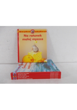 Przygody małych zwierzątek, zestaw sześciu książek.