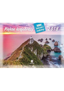 Kalendarz rodzinny 2018 WL 4 Piękne krajobrazy