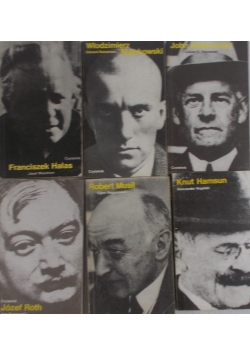 Franciszek Halas/Włodzimierz Majakowski/Józef Roth/Robert Musli/John Galsworthy/Knut Hamsun
