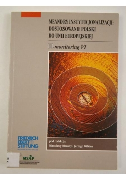 Meandry instytucjonalizacji. Dostosowanie Polski do Unii Europejskiej