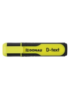Zakreślacz fluorescencyjny Donau D-text żółty