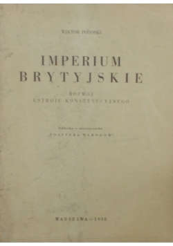 Imperium Brytyjskie , 1938 r.