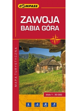 Zawoja, Babia Góra 1:30 000