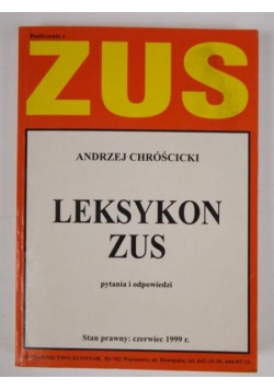 Leksykon ZUS