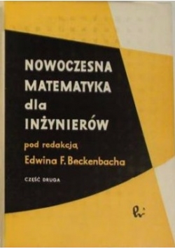 Nowoczesna matematyka dla inżynierów, t. II