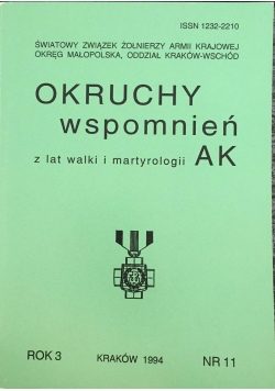 Okruchy wspomnień z lat walki i martyrologii AK