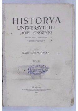 Historya Uniwersytetu Jagiellońskiego, 1900 r.