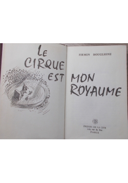 Le cirque est mon royaume