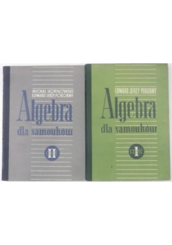 Algebra dla samouków, część I-II