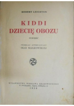 Kiddi dziecię obozu, 1928 r.