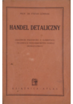 Handel detaliczny, 1935 r