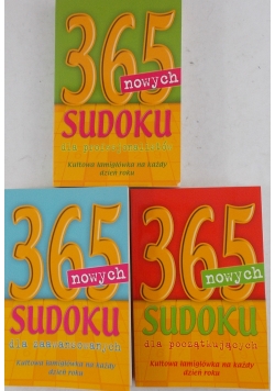 365 nowych sudoku- dla początkujących, dla zaawansowanych, dla profesjonalistów