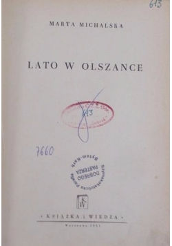 Lato w Olsztynie