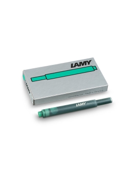 Naboje atramentowe Lamy T10 zielone 5 sztuk