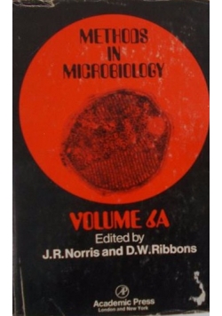 Methods in Microbiology volume 6 a