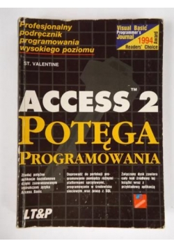 Access 2 potęga programowania