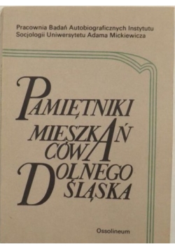 Pamiętniki mieszkańców Dolnego Śląska