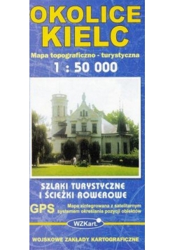 Okolice Kielc mapa 1:50 000