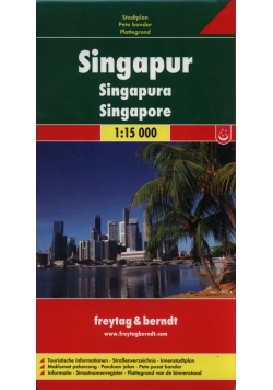 Singapur mapa miasta 1:15 000