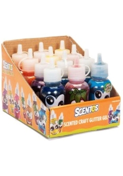 Scentos Craft Glitter Gel zielony