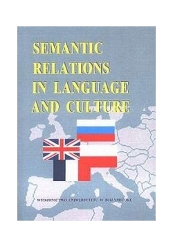 Semantic Relations in Language and Culture