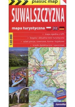 Suwalszczyzna mapa turystyczna 1:85 000