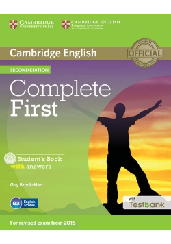 Complete First Student's Book with Answers with Testbank + CD