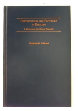 . - Prepositions and Particles in English