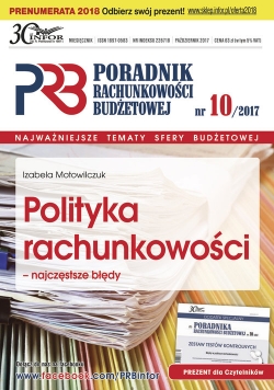 Polityka rachunkowości - najczęstsze błędy