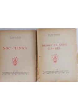 Droga na górę Karmel,  1948r/Noc ciemna, 1949 r