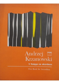V księga na akordeon