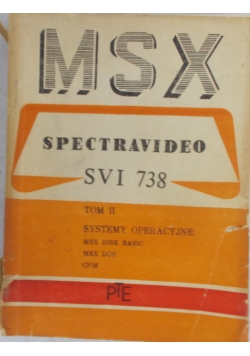 Msx spectravideo tom 2.