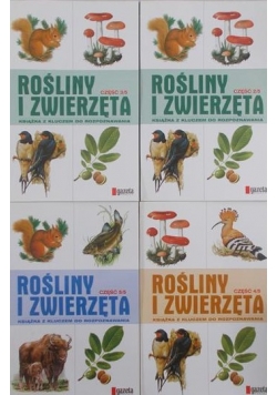 Rośliny i zwierzęta - Zestaw 4 książek
