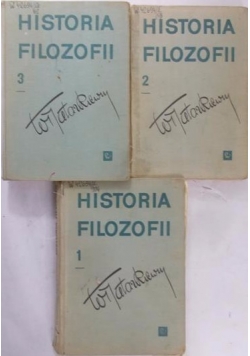 Historia Filozofii, tom I-III