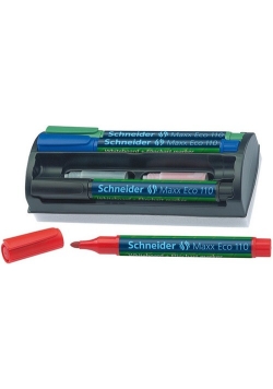 Markery do tablic z gąbką Schneider