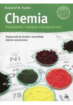 Chemia Pierwiastki i związki nieorganiczne Podręcznik z płytą DVD Zakres rozszerzony