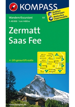 Breuil Cervinia Zermatt 1:50000