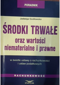 Środki trwałe oraz wartości niematerialne i prawne