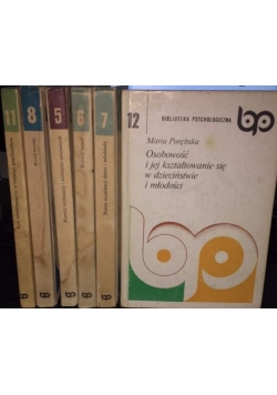 Biblioteka psychologiczna zestaw 6 książek