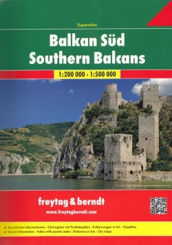 Southern Balcans atlas samochodowy 1:200 000 1:500 000
