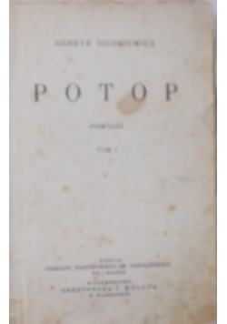 Potop, tom I, 1929 r.