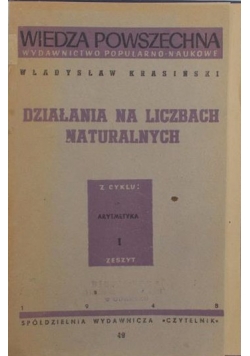 Działania na liczbach naturalnych ,1948 r