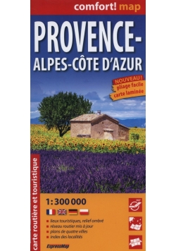 Prowansja Provence-Alpes-Cte d'Azur 1:300 000