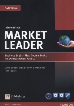 Market Leader Intermediate Flexi Course Book 2+CD +DVD, Nowa