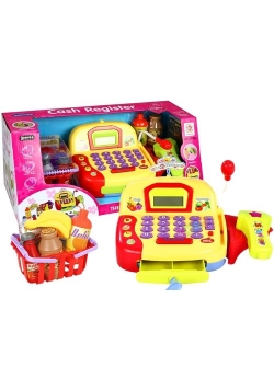 Kasa fiskalna + koszyk na zakupy czytnik kart