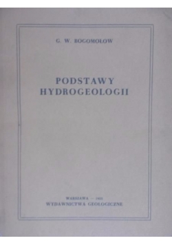 Podstawy Hydrogeologii