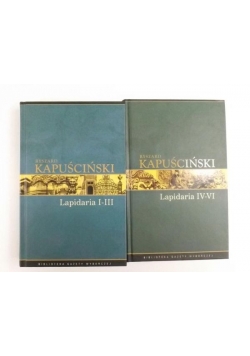 Lapidaria I - III/Lapidaria IV-VI
