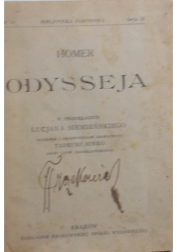 Odysseja - 1922 r.